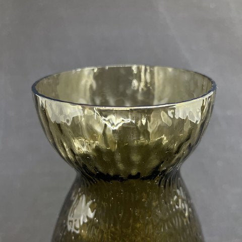 Grønligt hyacintglas fra Fyens Glasværk