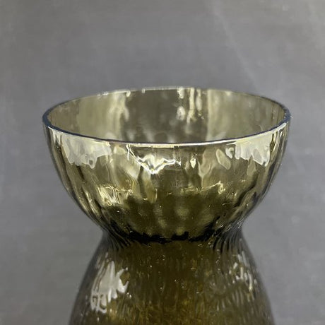 Grønligt hyacintglas fra Fyens Glasværk