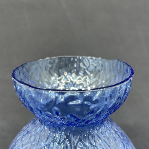 Aquamarine blue hyacinth glass