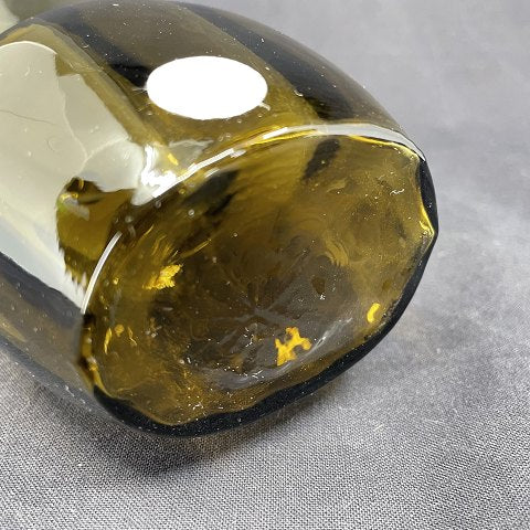 Cola brown hyacinth glass
