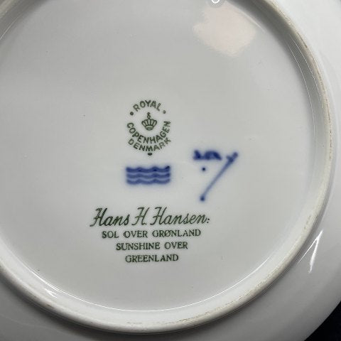 Royal Copenhagen juleplatte 1958