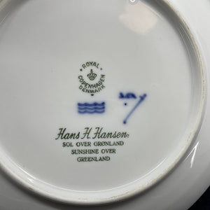 Royal Copenhagen juleplatte 1958