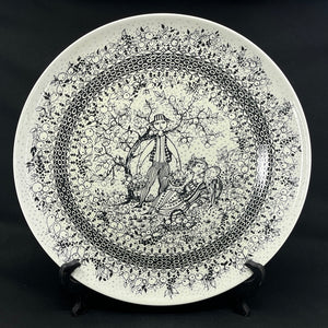 Extra large Wiinblad plate - Autum version