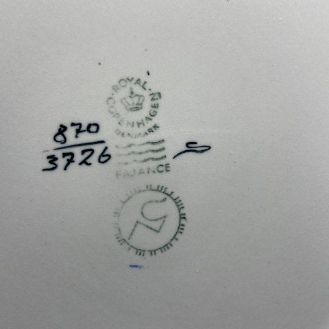 Round Baca dish from Royal Copenhagen