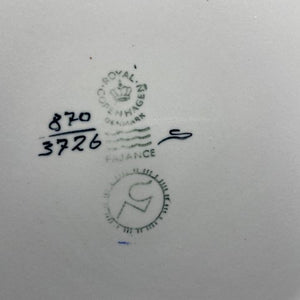 Round Baca dish from Royal Copenhagen