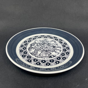 Bjørn Wiinblad lunch plate – December