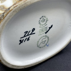 Stor oval Baca vase fra Royal Copenhagen