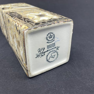 Royal Copenhagen baca fajance vase
