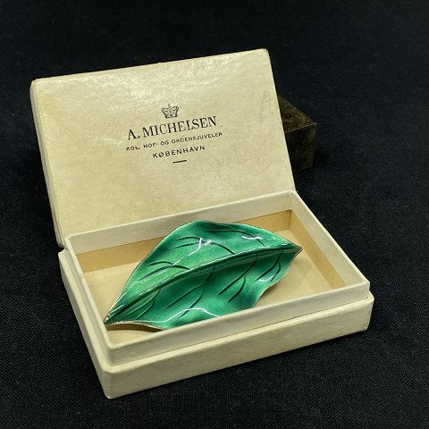 Leaf brooch from A. Michelsen