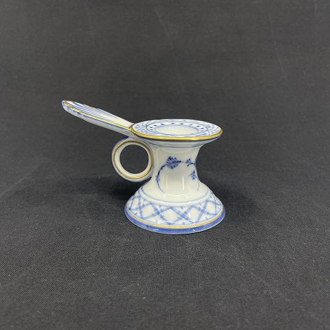 Very rare Blue Fluted candleholder from the 1880s