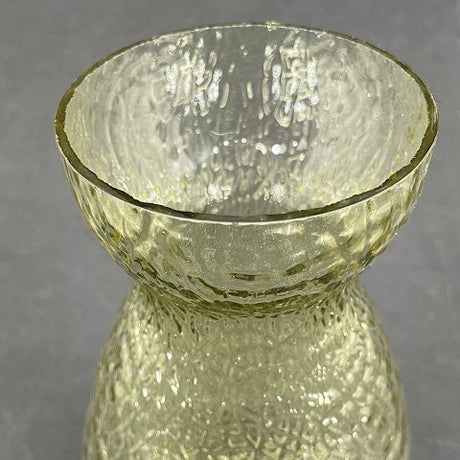 Light citrine hyacinth glass from Fyens Glasværk