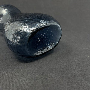Natblå hyacintglas fra Fyens Glasværk