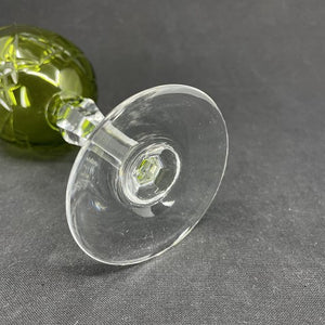Frederik d. 8 grønt hvidvinsglas