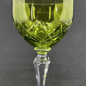 Frederik d. 8 grønt hvidvinsglas