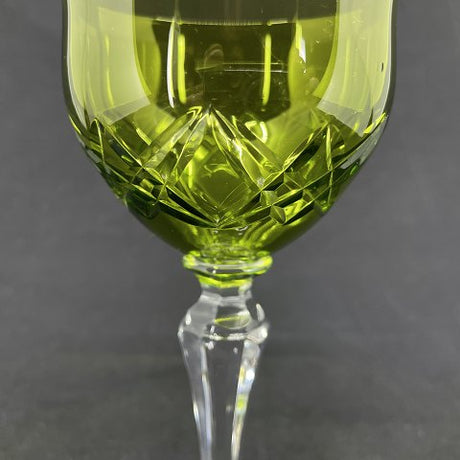 Frederik d. 8 grønt hvidvinsglas