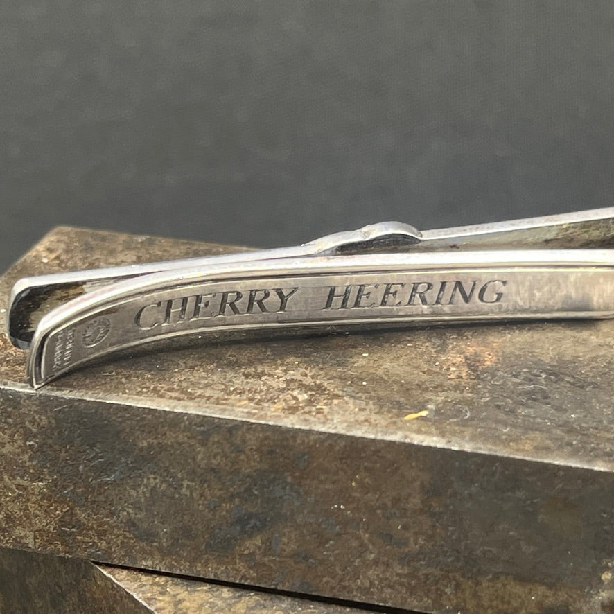 Georg Jensen slipsenål - Cherry Heering