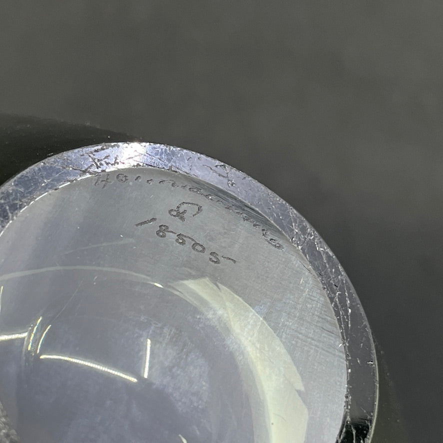 Smoke bowl from Holmegaard Glassworks, 17 cm.