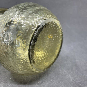 Mosgrønt hyacintglas fra Fyens Glasværk