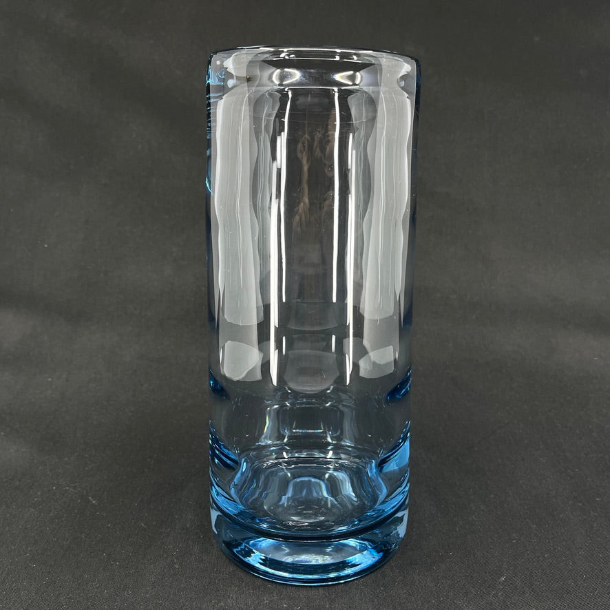 Akva vase from Holmegaard with optic effect