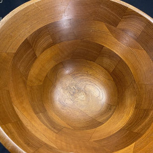 Large teak bowl