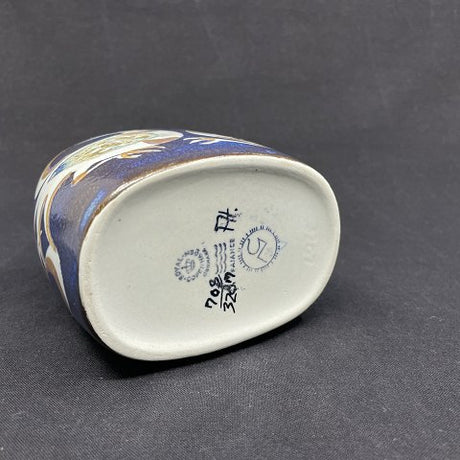 Royal Copenhagen tenera vase in blue