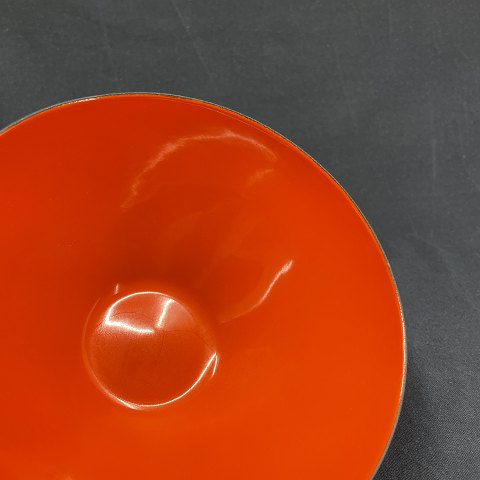 Rød Krenitskål, 16 cm.
