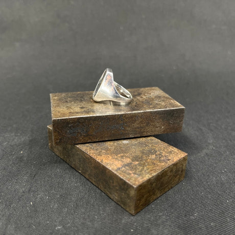 Ring i sølv med abelone