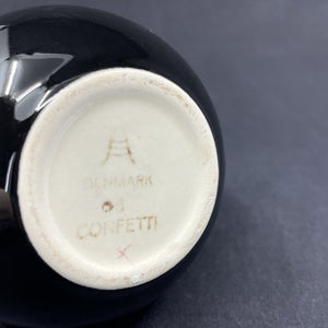 Black Confetti creamer