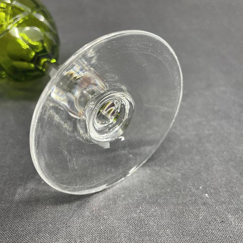 Annette mosgrønt hvidvninsglas