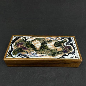 Alfred Klitgaard casket decorated by Bodil Eje