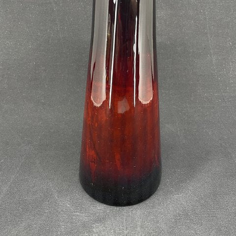 Red hyacint vase from Fyens Glasswork
