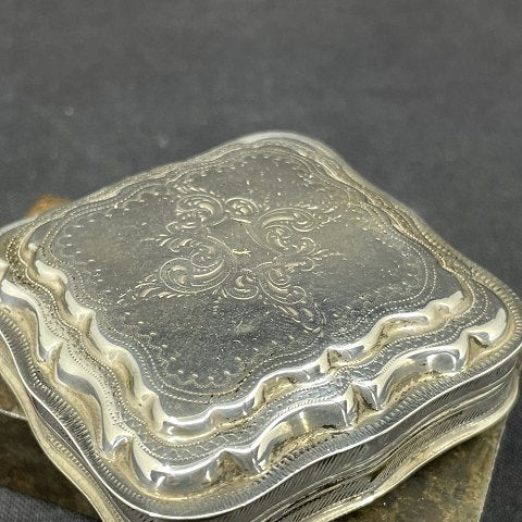 Dutch silver box from 1872