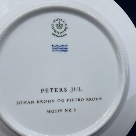 Peters Jul tallerken, motiv 8