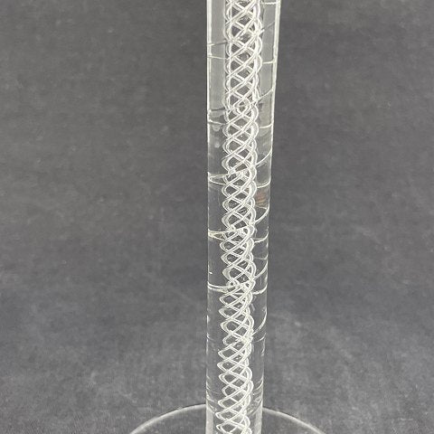 Tall shot glass with twisted stem