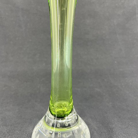 Green bone vase from Used, 19.5 cm.