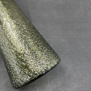 Moss green hyacinth glass from Fyens Glasværk, model from 1924