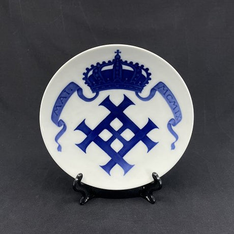 Royal Copenhagen mindeplatte fra 1909
