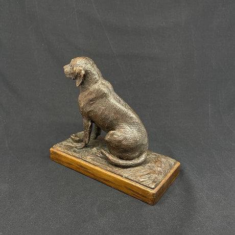 Beautifully carved figure of a dog
