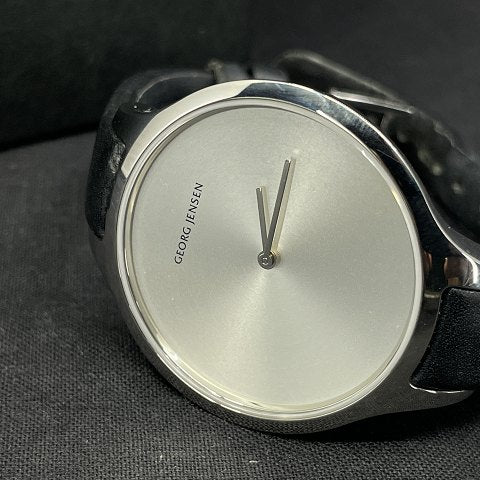 Georg Jensen wristwatch in steel