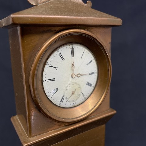 Beautifully executed miniature Bornholm clock