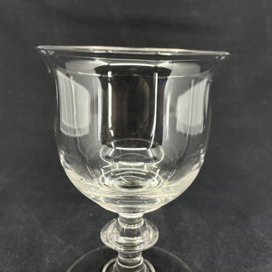 Antique wine glass from the beginning of the 20th century