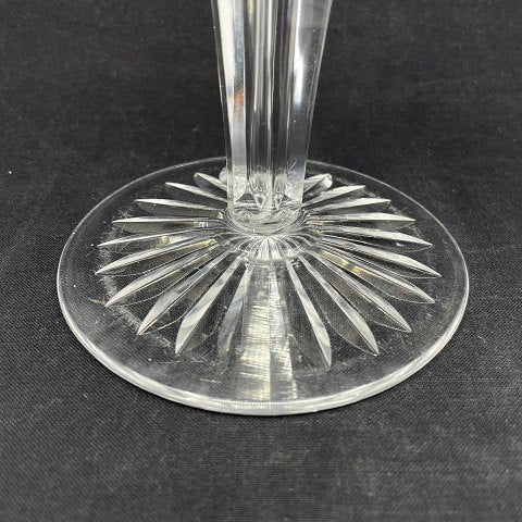 A pair of crystal goblets