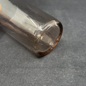 Blommefarvet sodavandsglas fra Holmegaard