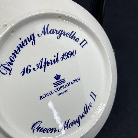 Royal Copenhagen mindeplatte fra 1990