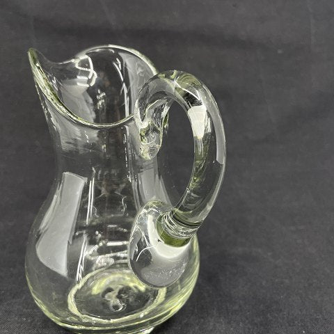 Clear cream jug from Holmegaard Glasværk