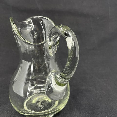 Clear cream jug from Holmegaard Glasværk