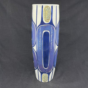 Stor oval tenera vase fra Royal Copenhagen, 29 cm.