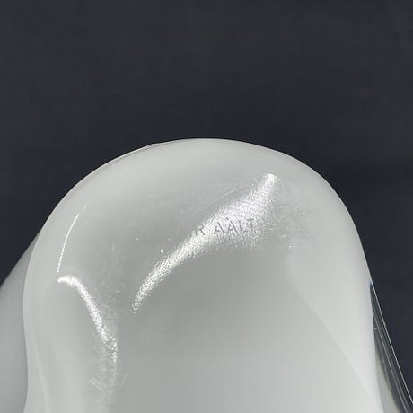 White Alvar Aalto Savoy vase, 12 cm.