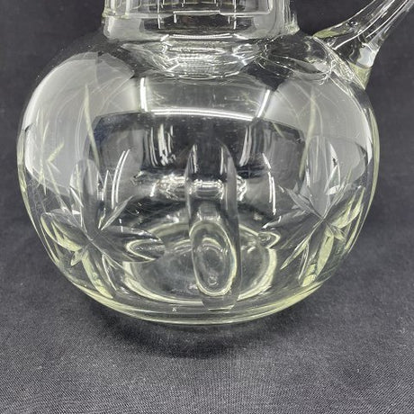 Round glass jug from the 1920s