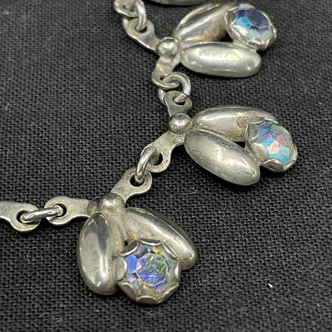 Hermann Siersbøl necklace with blue stones